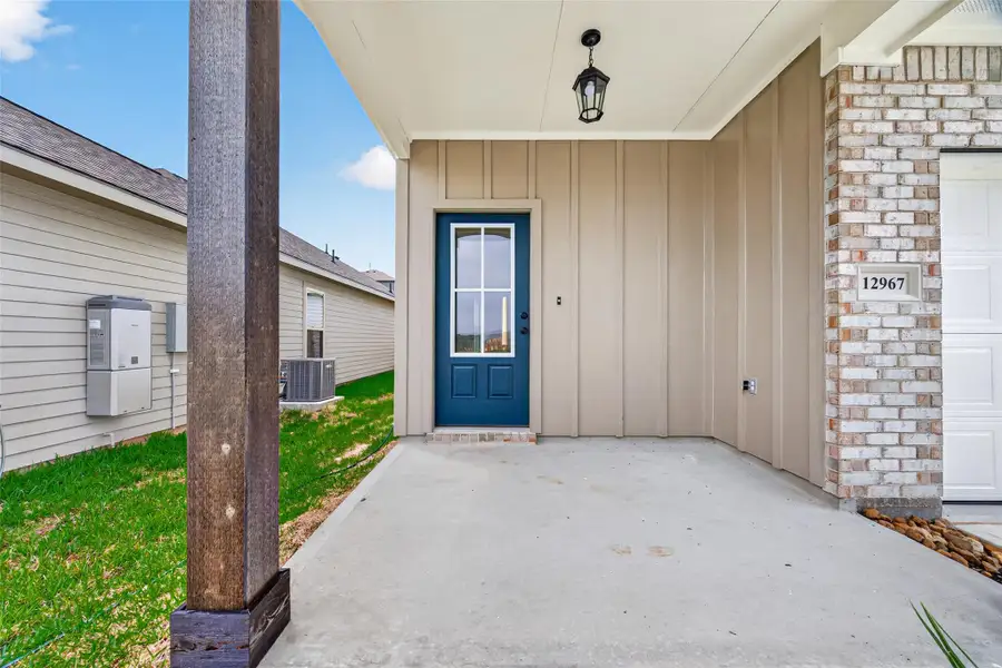 Exterior details and patio area of a home in Mostyn Springs, Magnolia (Image 3). Exterior details and patio area of a home in Mostyn Springs, Magnolia (Image 3).