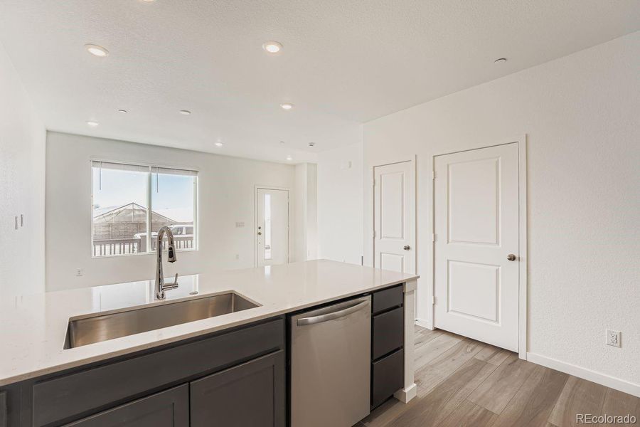 Furnished interior view inside a new home in , Centennial (Image 3).