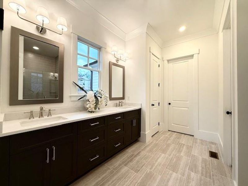 Furnished interior view inside a new home in Malone's Pond, Ball Ground (Image 6). Furnished interior view inside a new home in Malone's Pond, Ball Ground (Image 6).