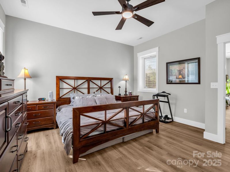 Furnished interior view inside a new home in , Mill Spring (Image 32).