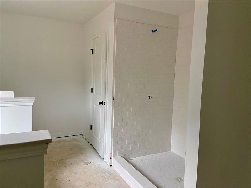 In-progress construction of a new home in Arbors at Richland Creek, Buford, GA (Image 19).