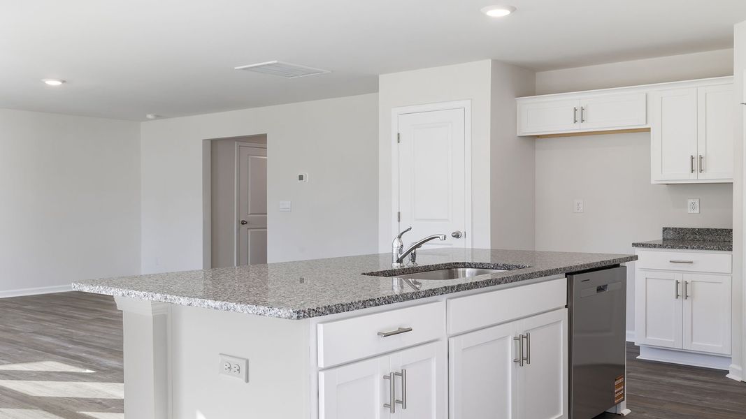 Furnished interior view inside a new home in Cloverdale Hills, Piedmont (Image 8).