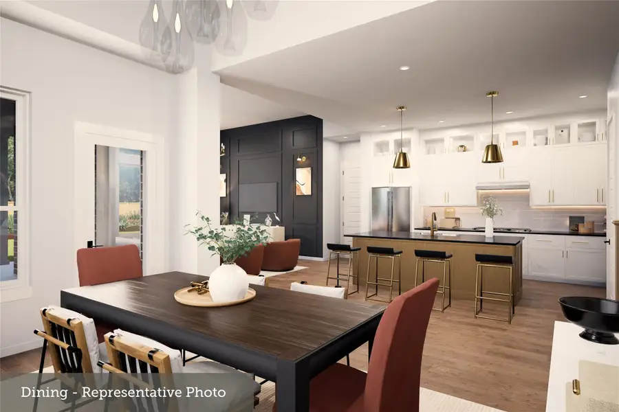 Furnished interior view inside a new home in Bridgeland Central: Emerald Heights - Enclave Collection, Cypress (Image 5).