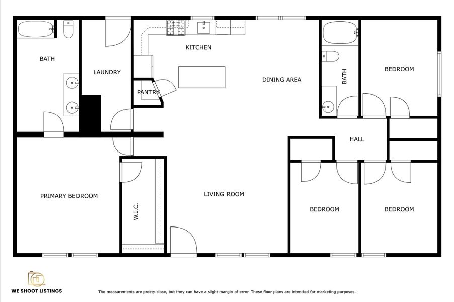 2D floor plan layout of this home in , Huffman, TX (Image 3). 2D floor plan layout of this home in , Huffman, TX (Image 3).