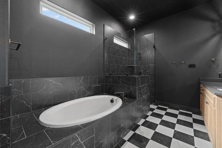 Furnished interior view inside a new home in , Azle (Image 17).