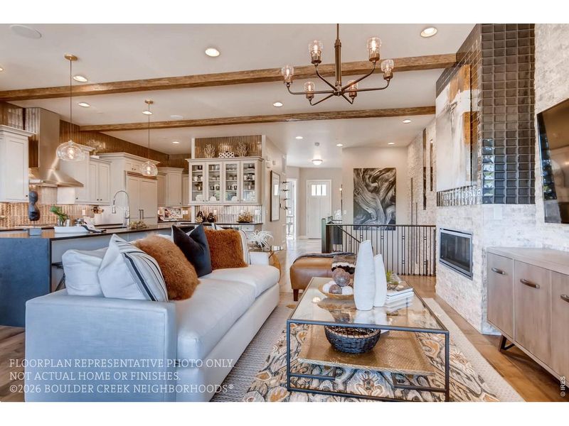 Furnished interior view inside a new home in , Broomfield (Image 5).