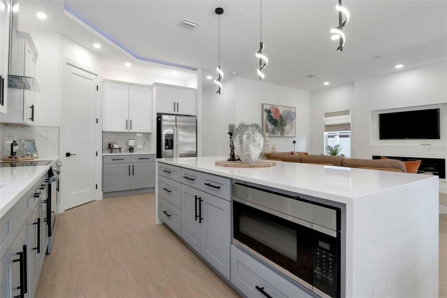 Furnished interior view inside a new home in , Gulfport (Image 17). Furnished interior view inside a new home in , Gulfport (Image 17).