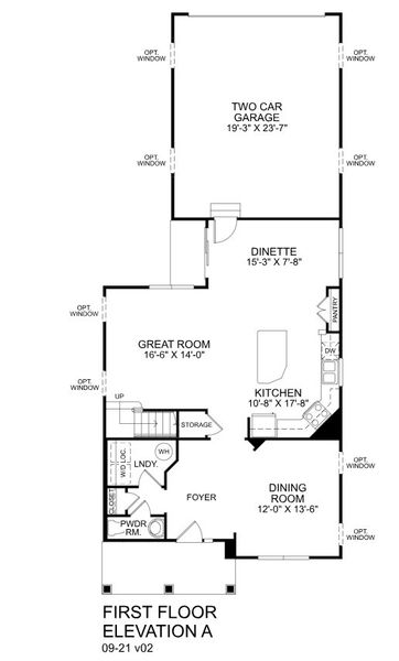 2D floor plan layout for the Robert Frost by Ryan Homes in Fost, Moyock, NC (Image 4). 2D floor plan layout for the Robert Frost by Ryan Homes in Fost, Moyock, NC (Image 4).