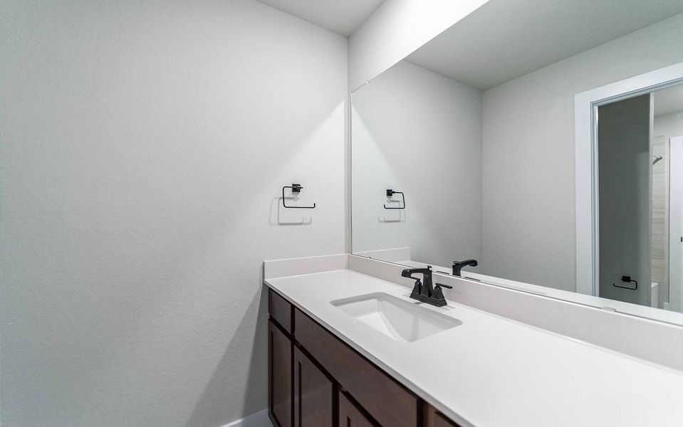 Furnished interior view inside a new home in Arcadia Ridge, San Antonio (Image 7).