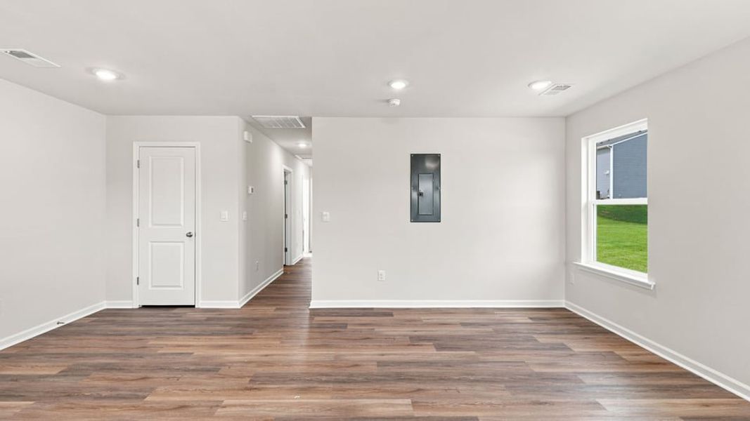 Spacious, unfurnished interior of a new home in Village 3, Woodruff (Image 14). Spacious, unfurnished interior of a new home in Village 3, Woodruff (Image 14).