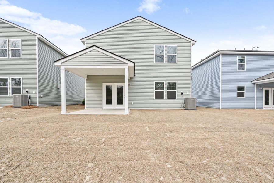 Exterior details and patio area of a home in Grand Arbor, Blythewood (Image 22). Exterior details and patio area of a home in Grand Arbor, Blythewood (Image 22).