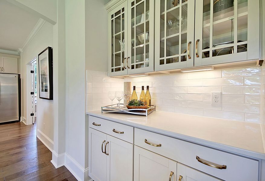 Representative furnished interior of a home built from the Warwick - Vanguard Collection by Mungo Homes in Georgias Landing, Raleigh (Image 14).