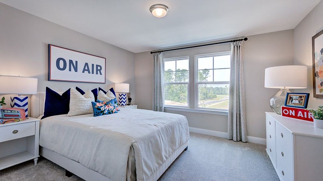 Furnished interior view inside a new home in Hickory Grove, Sanford (Image 20).