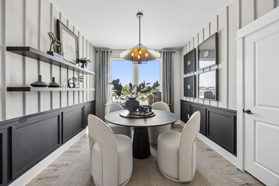 Representative furnished interior of a home built from the Prestige by Del Webb in Del Webb Bridgeland, Cypress (Image 10).