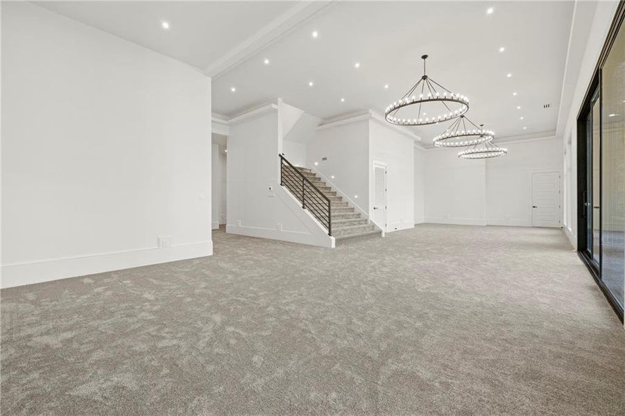 Spacious, unfurnished interior of a new home in , Milton (Image 53).