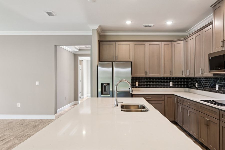 Furnished interior view inside a new home in Oakstone Farms, Leesburg (Image 5).