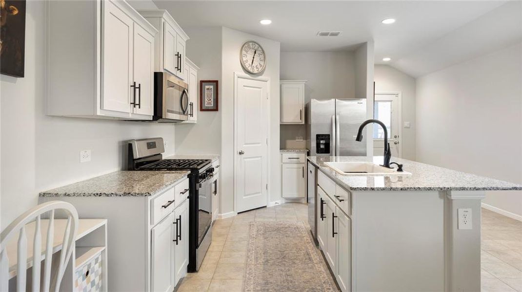 Furnished interior view inside a new home in Cresson Estates, Cresson (Image 6).