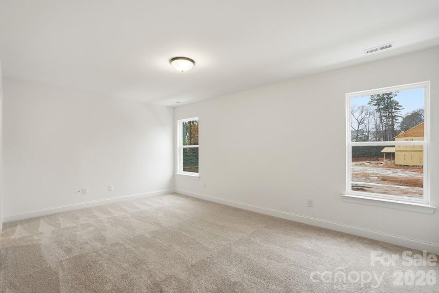 Spacious, unfurnished interior of a new home in Rone Creek, Waxhaw (Image 38). Spacious, unfurnished interior of a new home in Rone Creek, Waxhaw (Image 38).