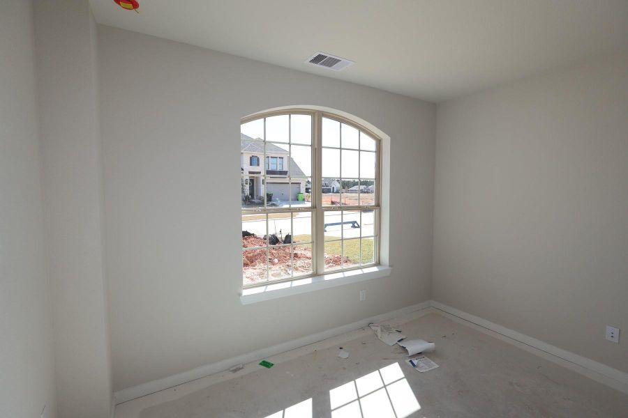 In-progress construction of a new home in Escondido 50' Homesites, Magnolia, TX (Image 6).