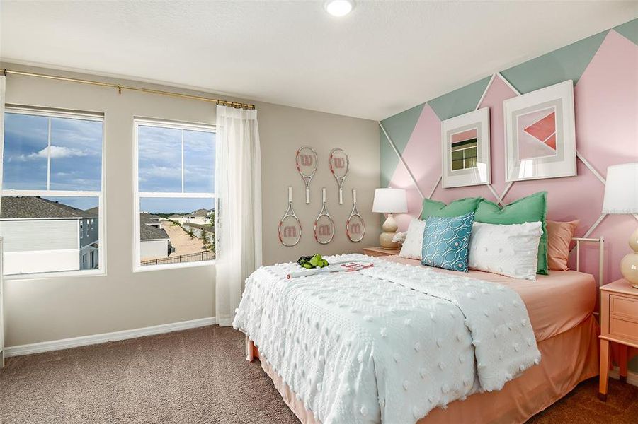 Furnished interior view inside a new home in Pasadena Landing, Wesley Chapel (Image 21).