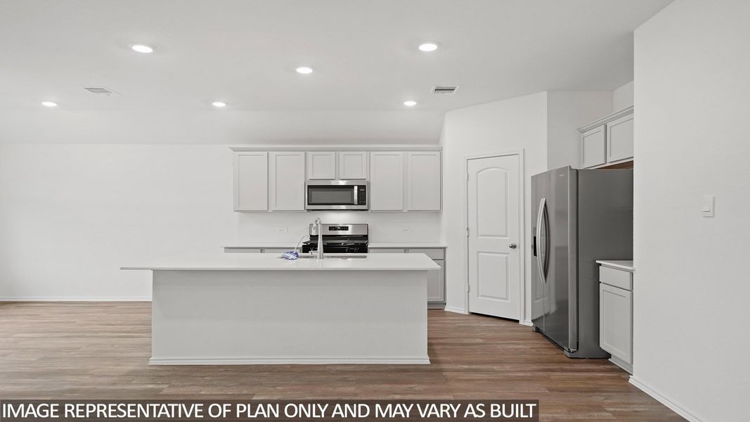 Furnished interior view inside a new home in Porters Mill, New Caney (Image 5).