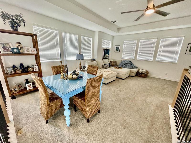 Furnished interior view inside a new home in Vista Alta Del Veramendi, New Braunfels (Image 11). Furnished interior view inside a new home in Vista Alta Del Veramendi, New Braunfels (Image 11).