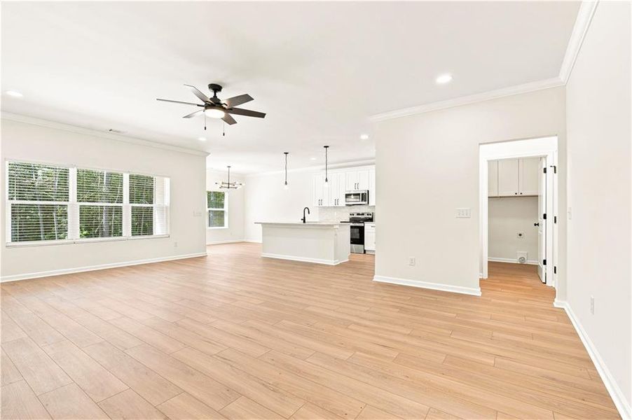 Spacious, unfurnished interior of a new home in , Rydal (Image 20).