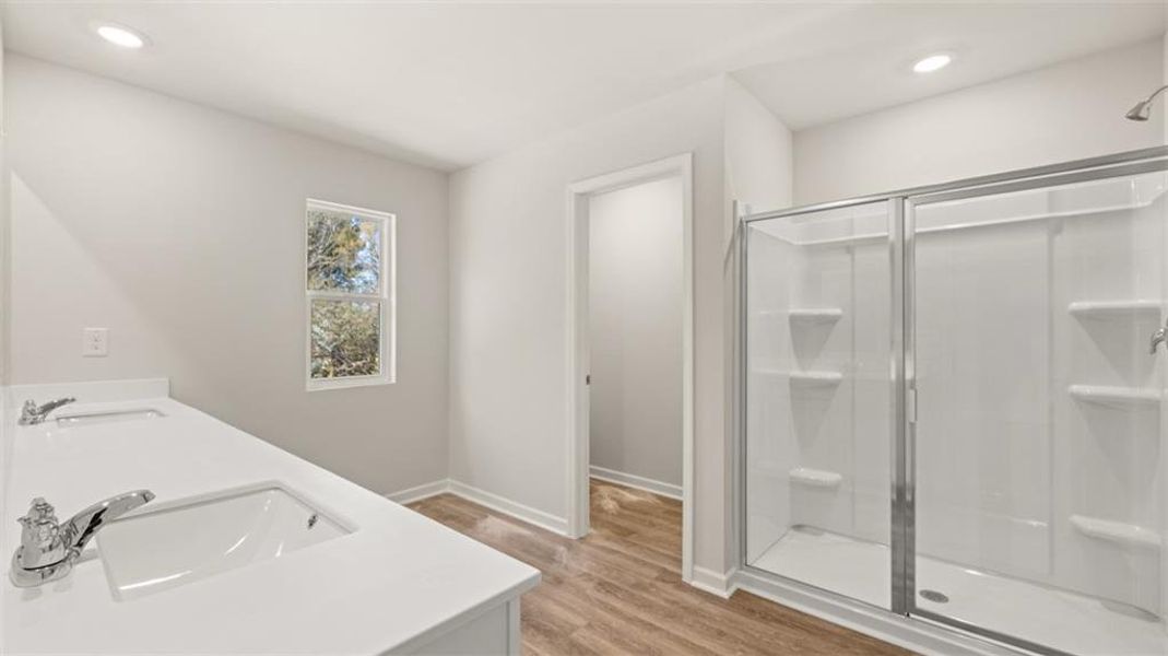 Furnished interior view inside a new home in Brookland Commons, Monroe (Image 9).