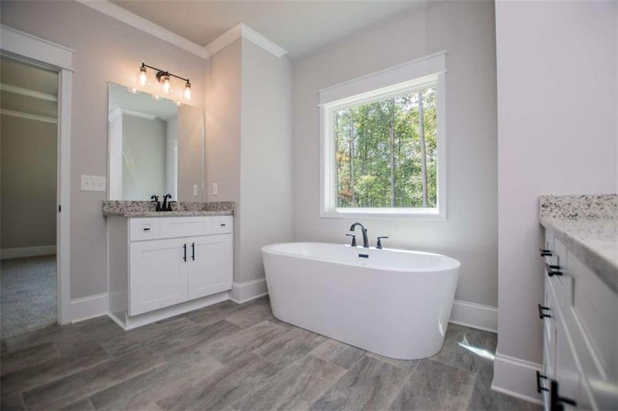 Furnished interior view inside a new home in , Douglasville (Image 5).