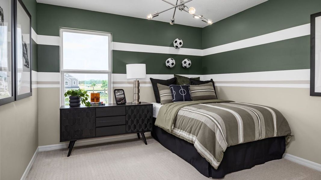 Representative furnished interior of a home built from the Newcastle by Landsea Homes in Beresford Woods, Deland (Image 6). Representative furnished interior of a home built from the Newcastle by Landsea Homes in Beresford Woods, Deland (Image 6).