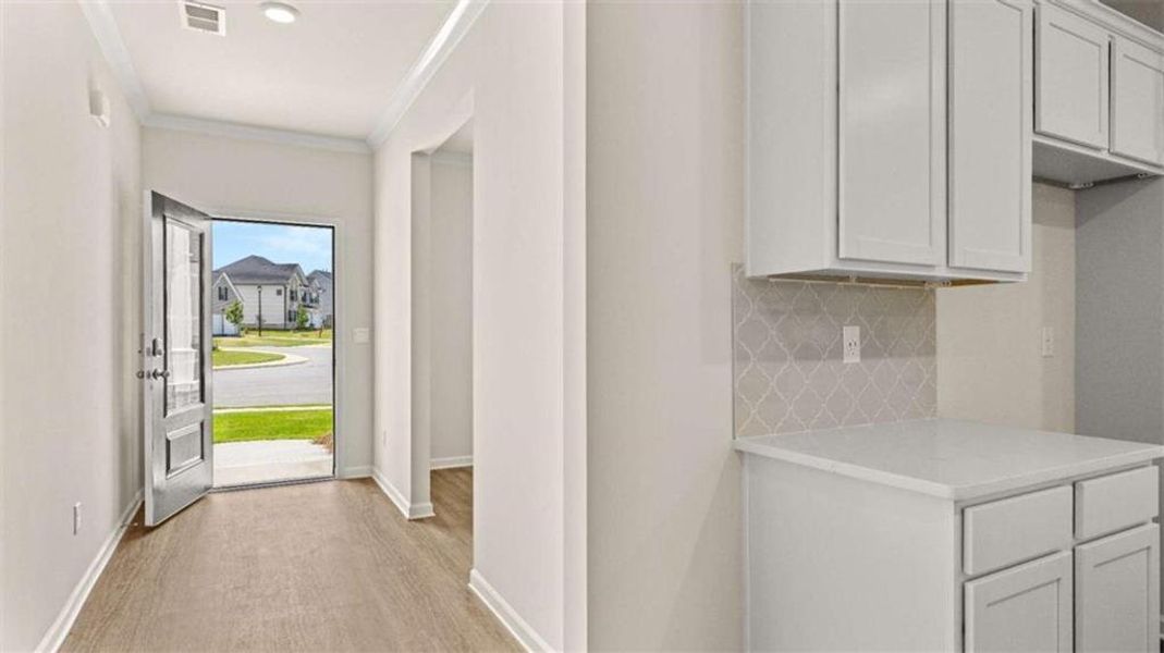 Spacious, unfurnished interior of a new home in Independence, Loganville (Image 16). Spacious, unfurnished interior of a new home in Independence, Loganville (Image 16).