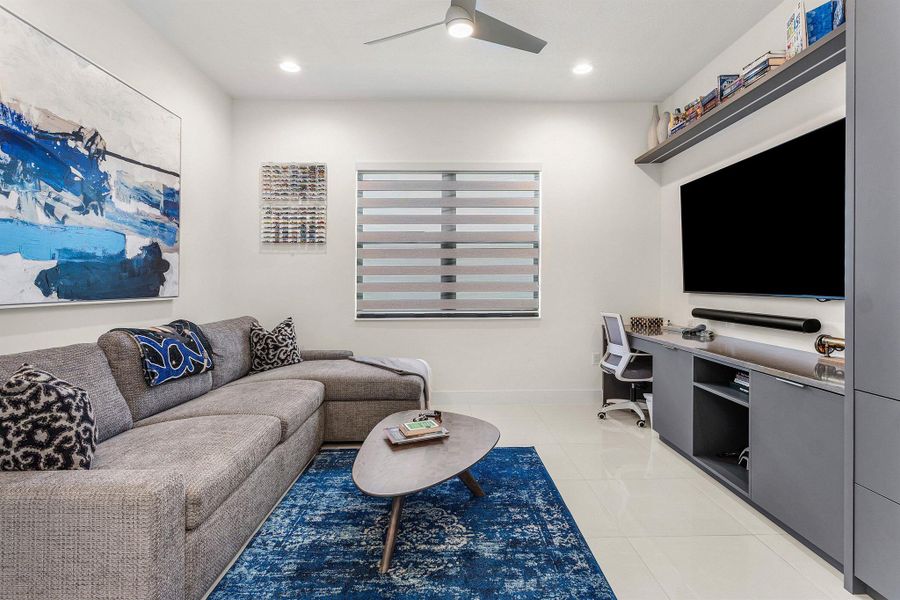 Furnished interior view inside a new home in , Boca Raton (Image 9). Furnished interior view inside a new home in , Boca Raton (Image 9).