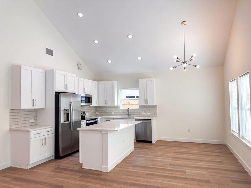 Furnished interior view inside a new home in , Lockhart (Image 3).