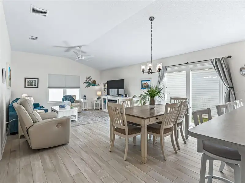 Furnished interior view inside a new home in , The Villages (Image 6).