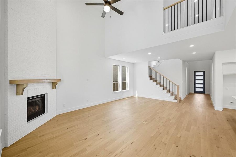 Spacious, unfurnished interior of a new home in Sandbrock Ranch: 50ft. lots, Aubrey (Image 14). Spacious, unfurnished interior of a new home in Sandbrock Ranch: 50ft. lots, Aubrey (Image 14).