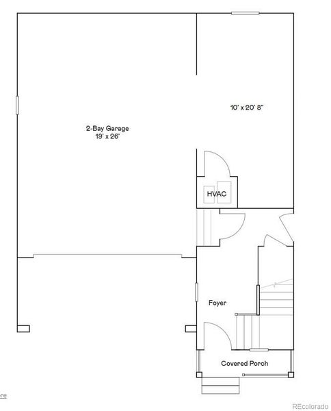 2D floor plan layout of this home in , Thornton, CO (Image 4).