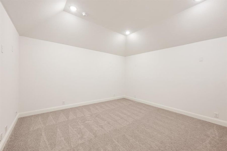 Spacious, unfurnished interior of a new home in Windsong Ranch Classic 61, Prosper (Image 34).