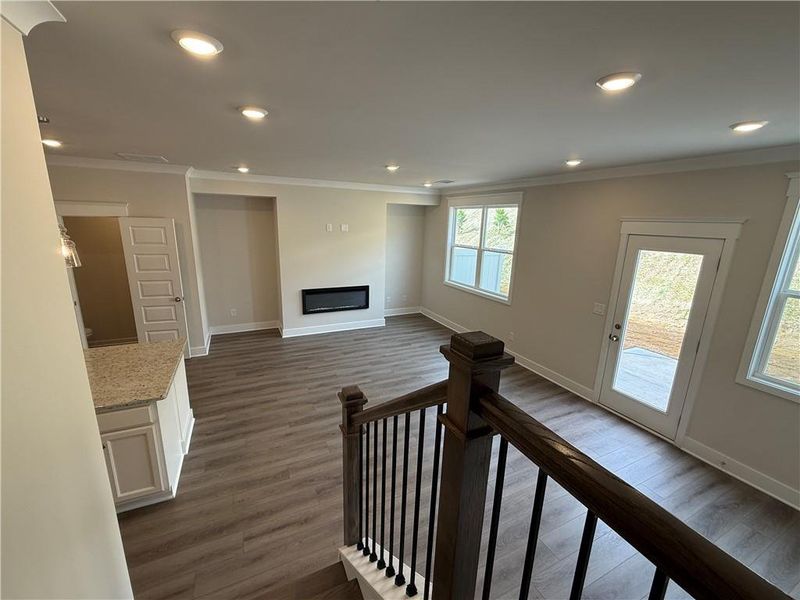 Spacious, unfurnished interior of a new home in The Towns at Auburn Station West, Auburn (Image 18).