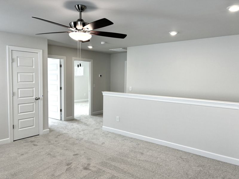 Spacious, unfurnished interior of a new home in Reidville Town Center, Reidville (Image 19).