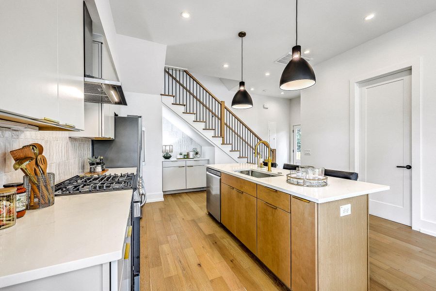 Furnished interior view inside a new home in , Charleston (Image 7).