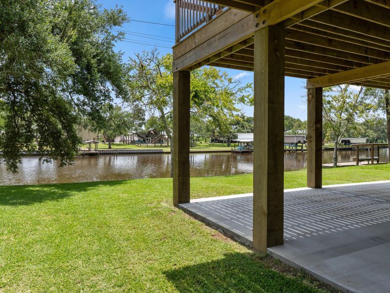 Exterior details and patio area of a home in , Sargent (Image 4). Exterior details and patio area of a home in , Sargent (Image 4).