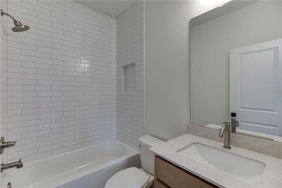 Furnished interior view inside a new home in , Buford (Image 17).