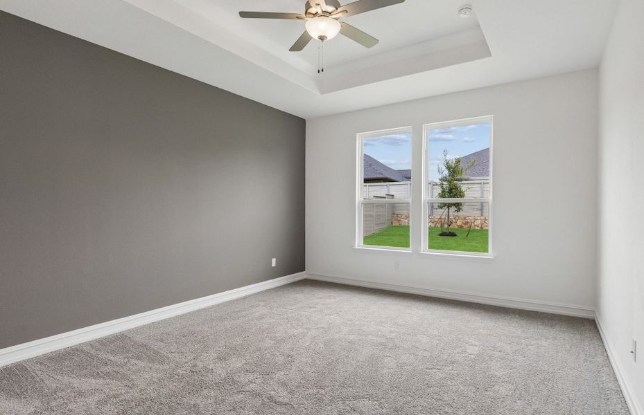 Spacious, unfurnished interior of a new home in Treeline, Justin (Image 23).