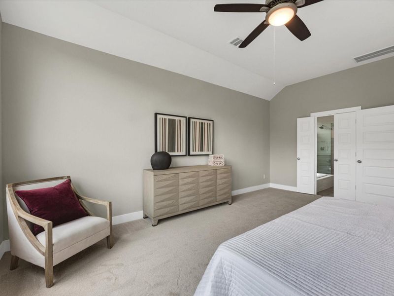Furnished interior view inside a new home in Clopton Farms, Montgomery (Image 12). Furnished interior view inside a new home in Clopton Farms, Montgomery (Image 12).