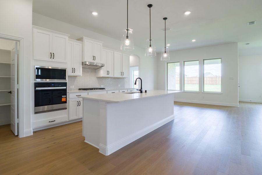 Furnished interior view inside a new home in Lovers Landing, Forney (Image 5).