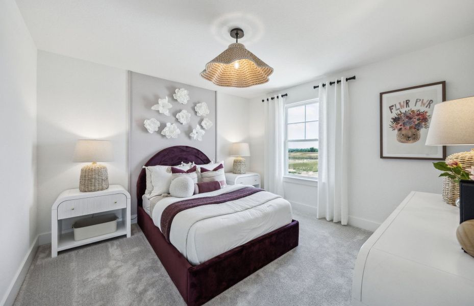 Furnished interior view inside a new home in Rosemary Fields, Godley (Image 8).