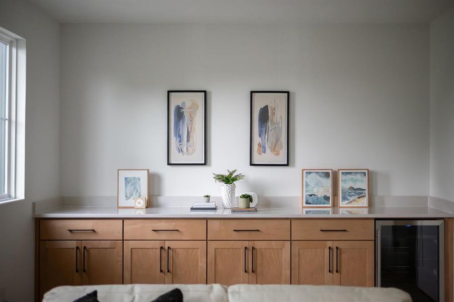 Furnished interior view inside a new home in , Dallas (Image 6).