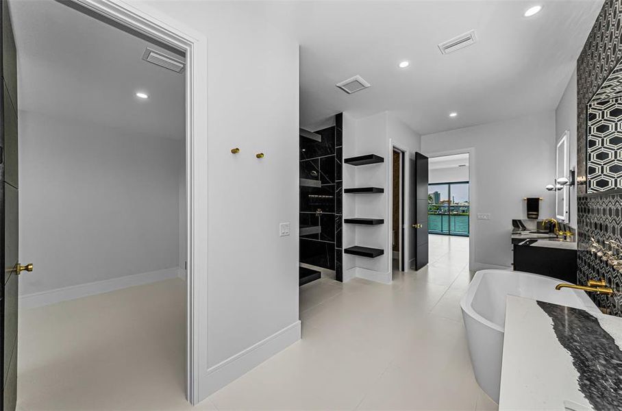 Furnished interior view inside a new home in , Treasure Island (Image 61).