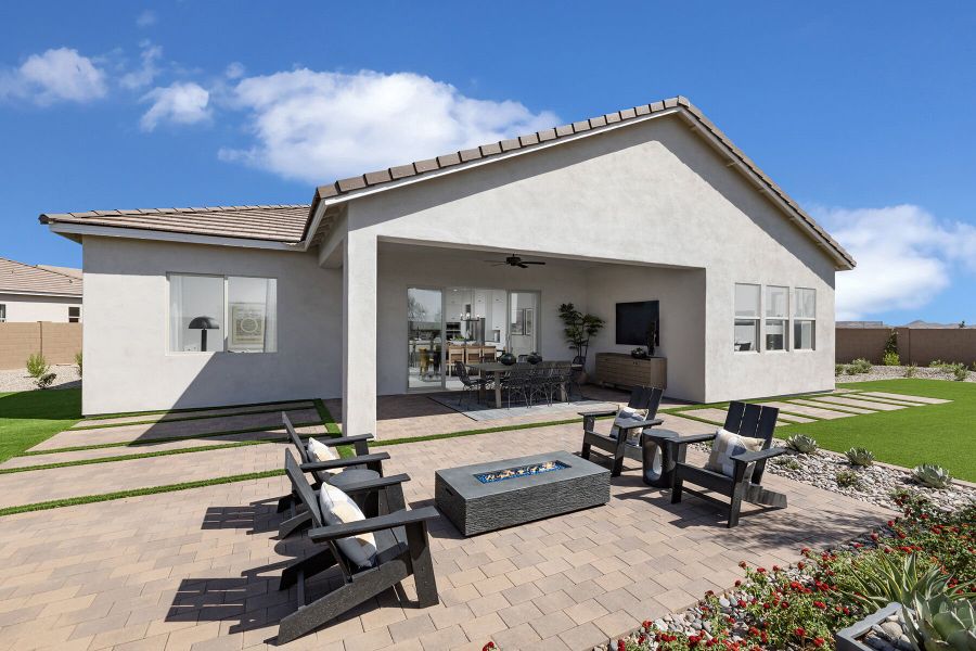 Representative exterior details of a home built from the Garnet by Mattamy Homes in Rosewood Heights, San Tan Valley (Image 25). Representative exterior details of a home built from the Garnet by Mattamy Homes in Rosewood Heights, San Tan Valley (Image 25).
