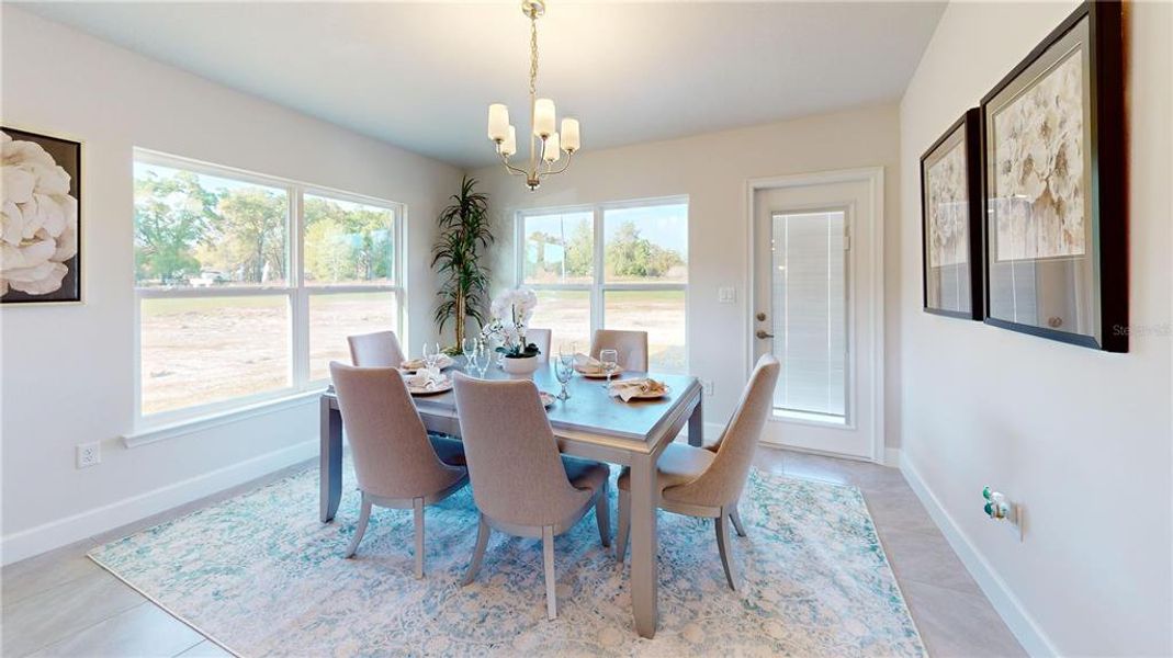 Furnished interior view inside a new home in Rolling Hills, Bell (Image 25).